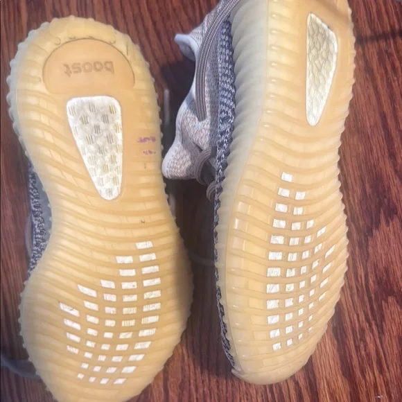 Adidas Kids' Sneakers - Tan and Cream